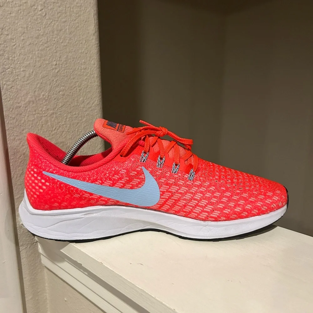 Nike Air Zoom Pegasus 35 Bright Crimson 942851-600 Athletic Men's Shoes Sz 10 - Picture 5 of 9